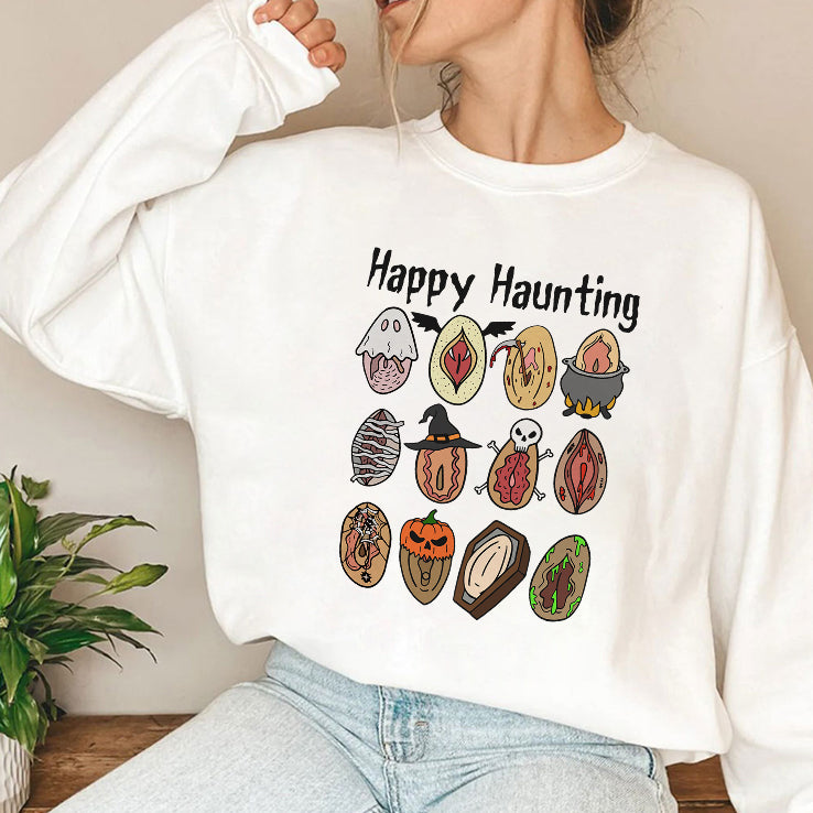 Happy Haunting Pussy Vagina Shirt