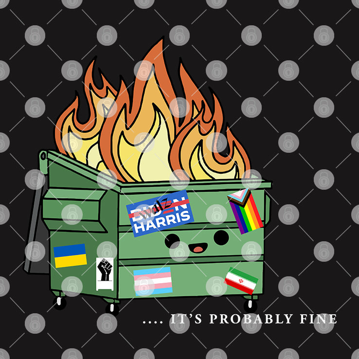 Harris It’s Probably Fine 2024 T Shirt
