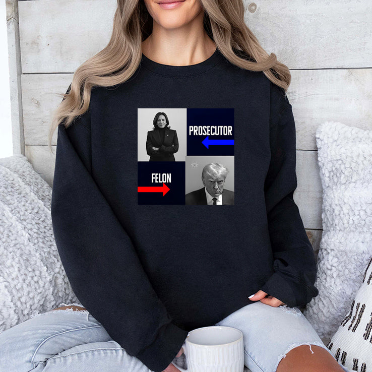 Harris Prosecutor Vs Trump Felon Shirt