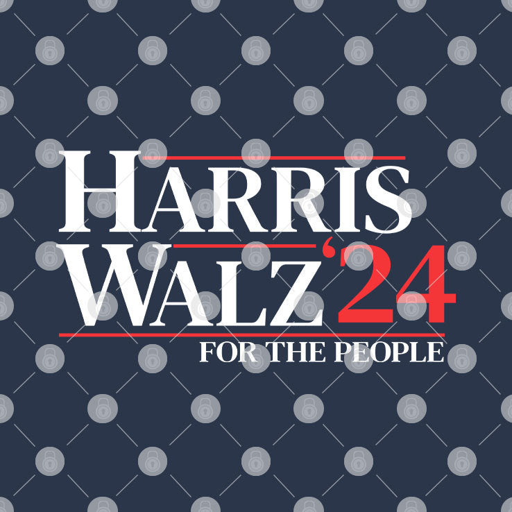 Harris Walz 2024 For The People Shirt