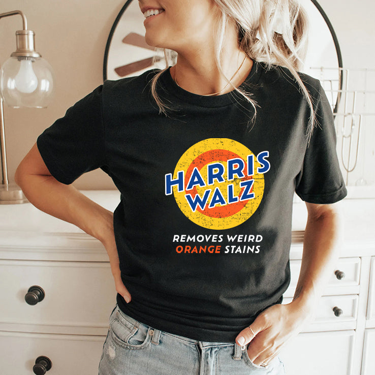 Harris Walz 2024 Removes Weird Orange Stains Shirt