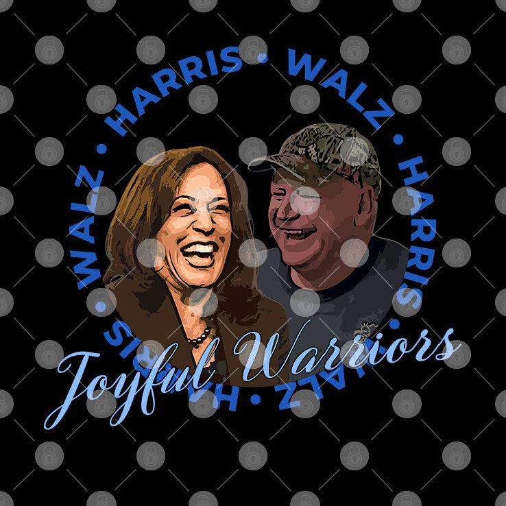 Harris Walz Yoyful Warriors Shirt