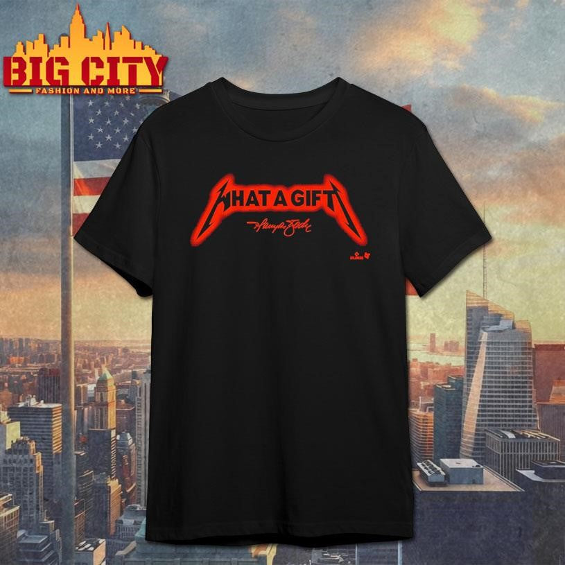 Harrison Bader What a Gift San Francisco Text Shirt