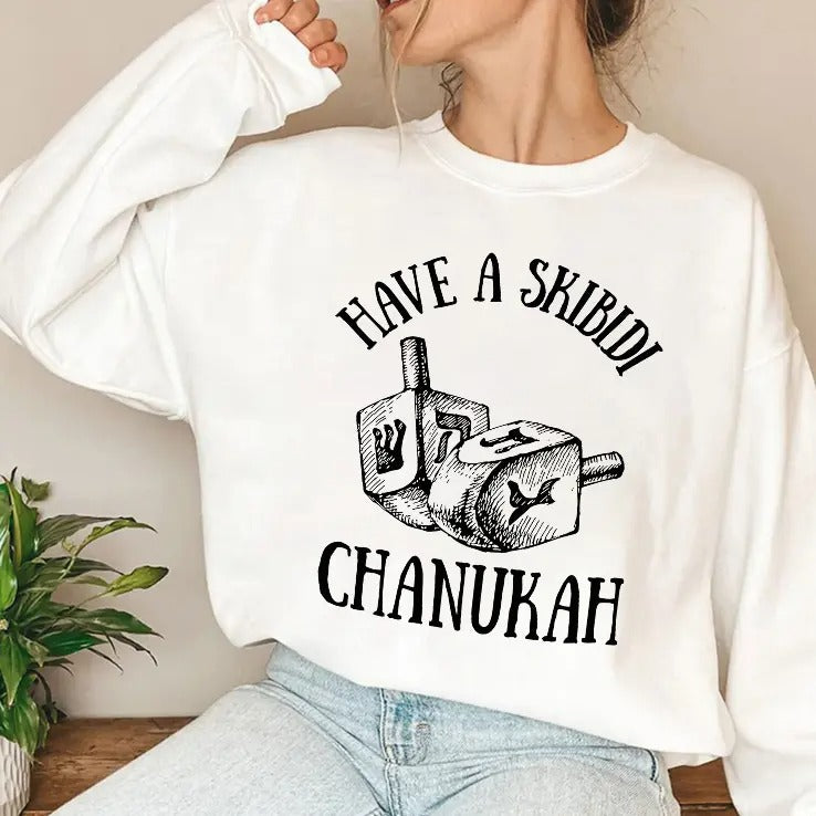 Have A Skibidi Chanukah Hanukkah T Shirt