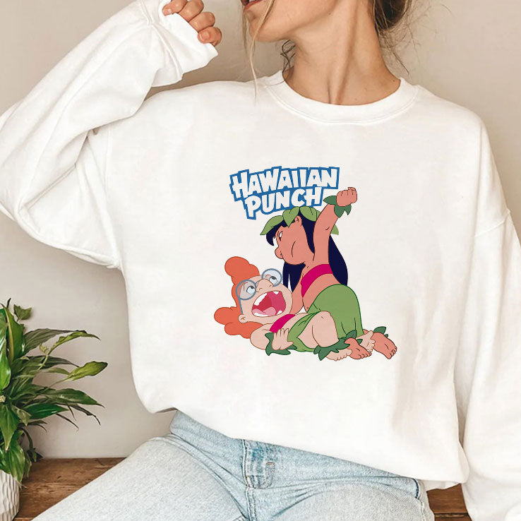 Hawaiian Punch Parody Lilo & Myrtle Cartoon T Shirt