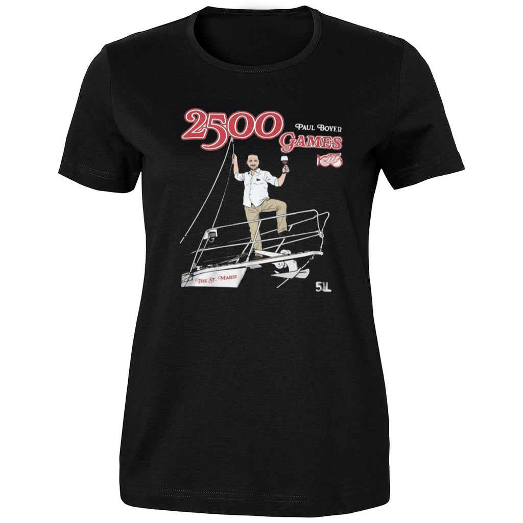 Head Equipment Manager Paul Boyer 2500 games Shirt