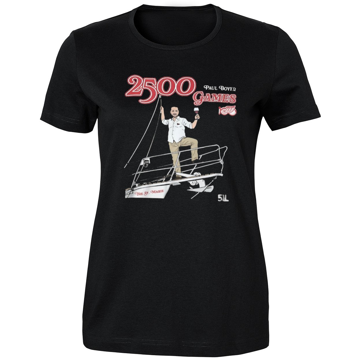 Head Equipment Manager Paul Boyer 2500 games Shirt
