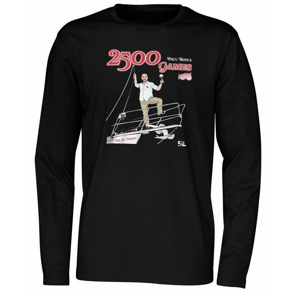 Head Equipment Manager Paul Boyer 2500 games Shirt