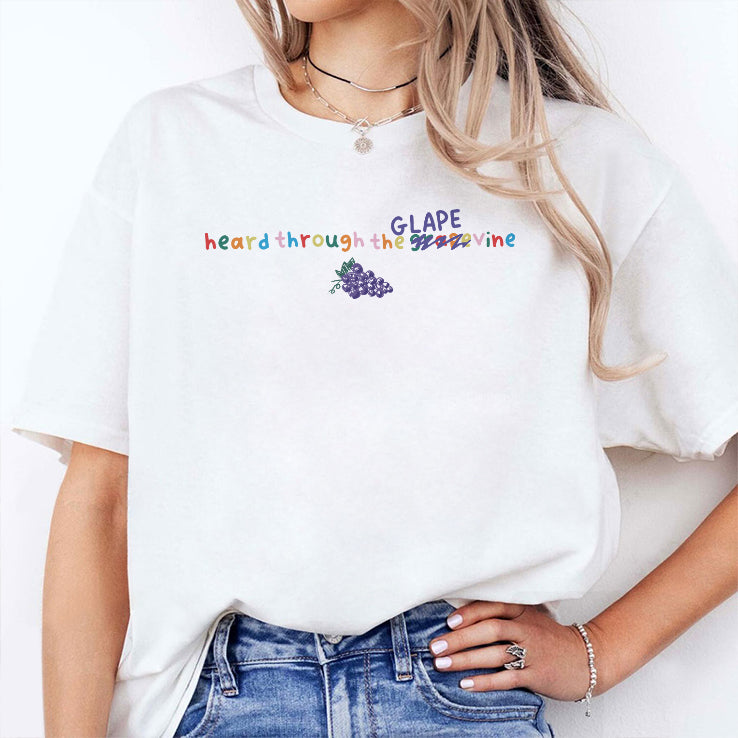 Heard Through The Glape Grapevine T Shirt