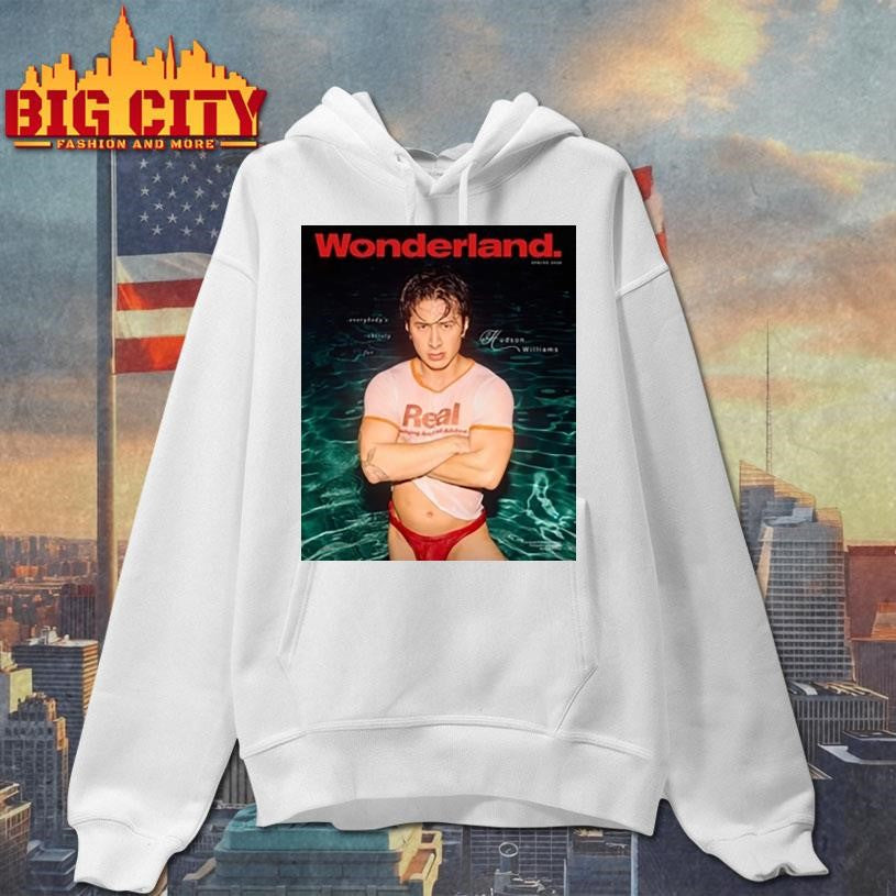 Heated Rivalry Hudson Williams Wonderland Magazine Spring 2026 Cover Shirt
