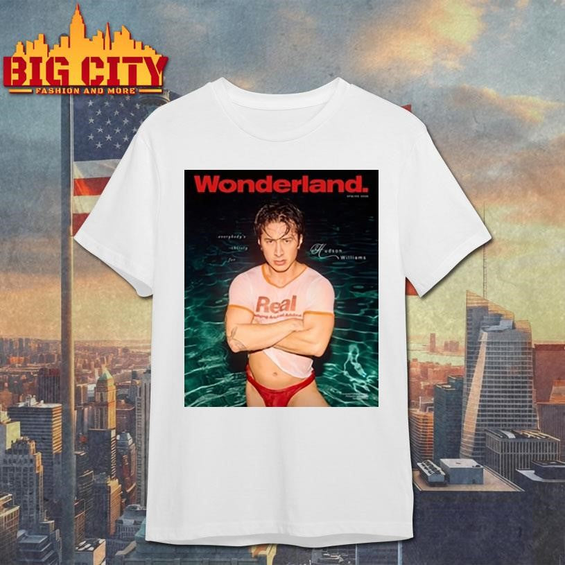 Heated Rivalry Hudson Williams Wonderland Magazine Spring 2026 Cover Shirt