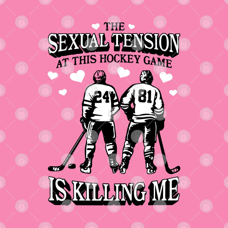 Heated Rivalry The Sexual Tension At This Hockey Game Is Killing Me Shirt