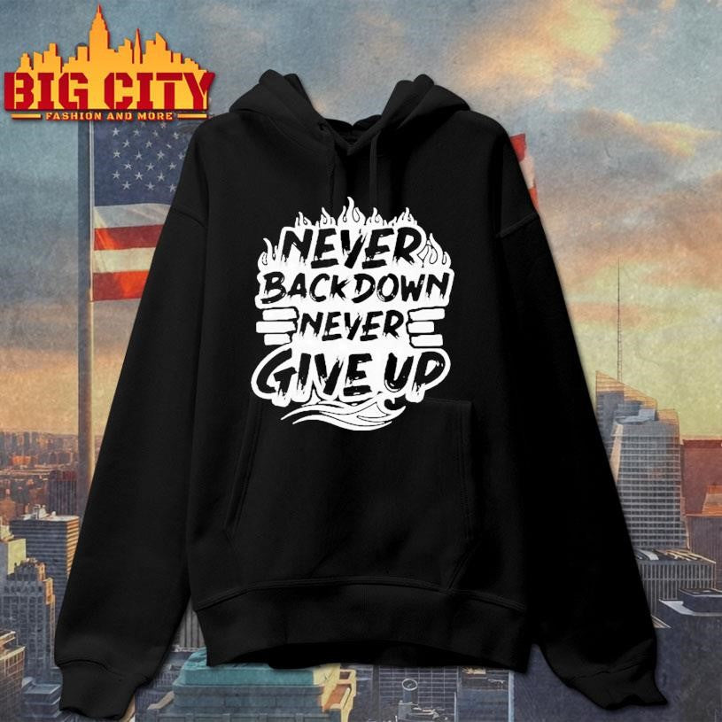 Heath Wavers Never Backdown Never Give Up Shirt