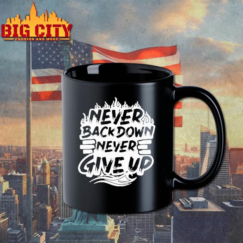 Heath Wavers Never Backdown Never Give Up Shirt