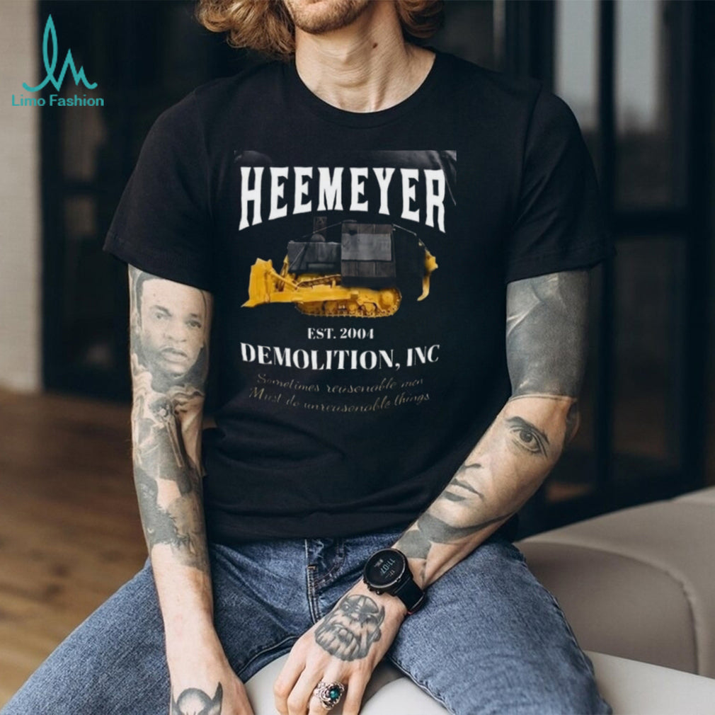 Heemeyer Demolition Inc 2004 Bulldozer Construction Workers Shirt