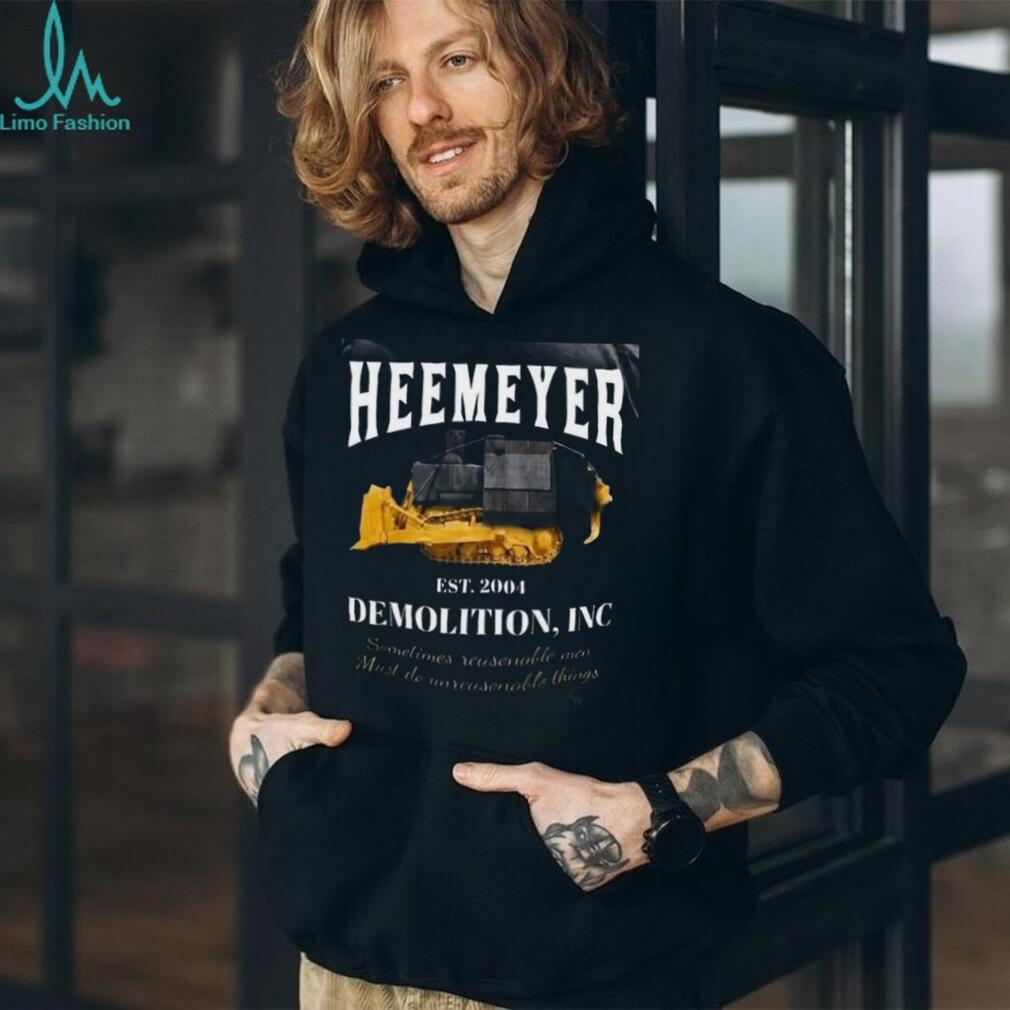 Heemeyer Demolition Inc 2004 Bulldozer Construction Workers Shirt