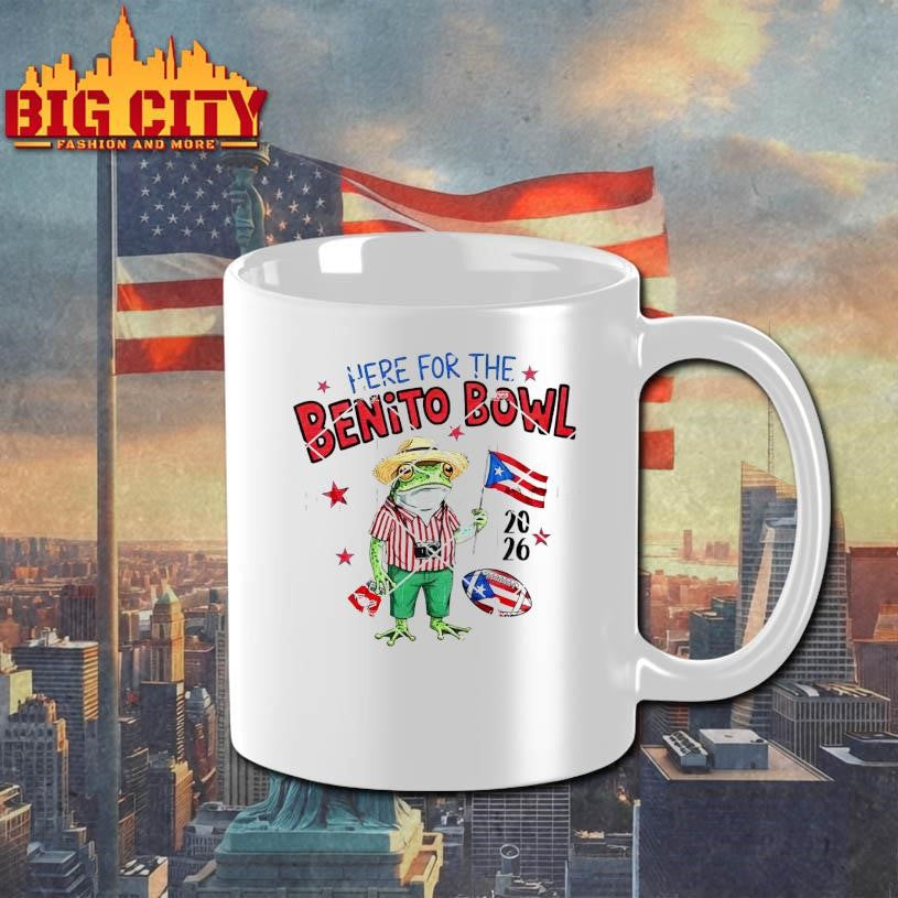 Here For The Benito Bowl Puerto Rican Shirt