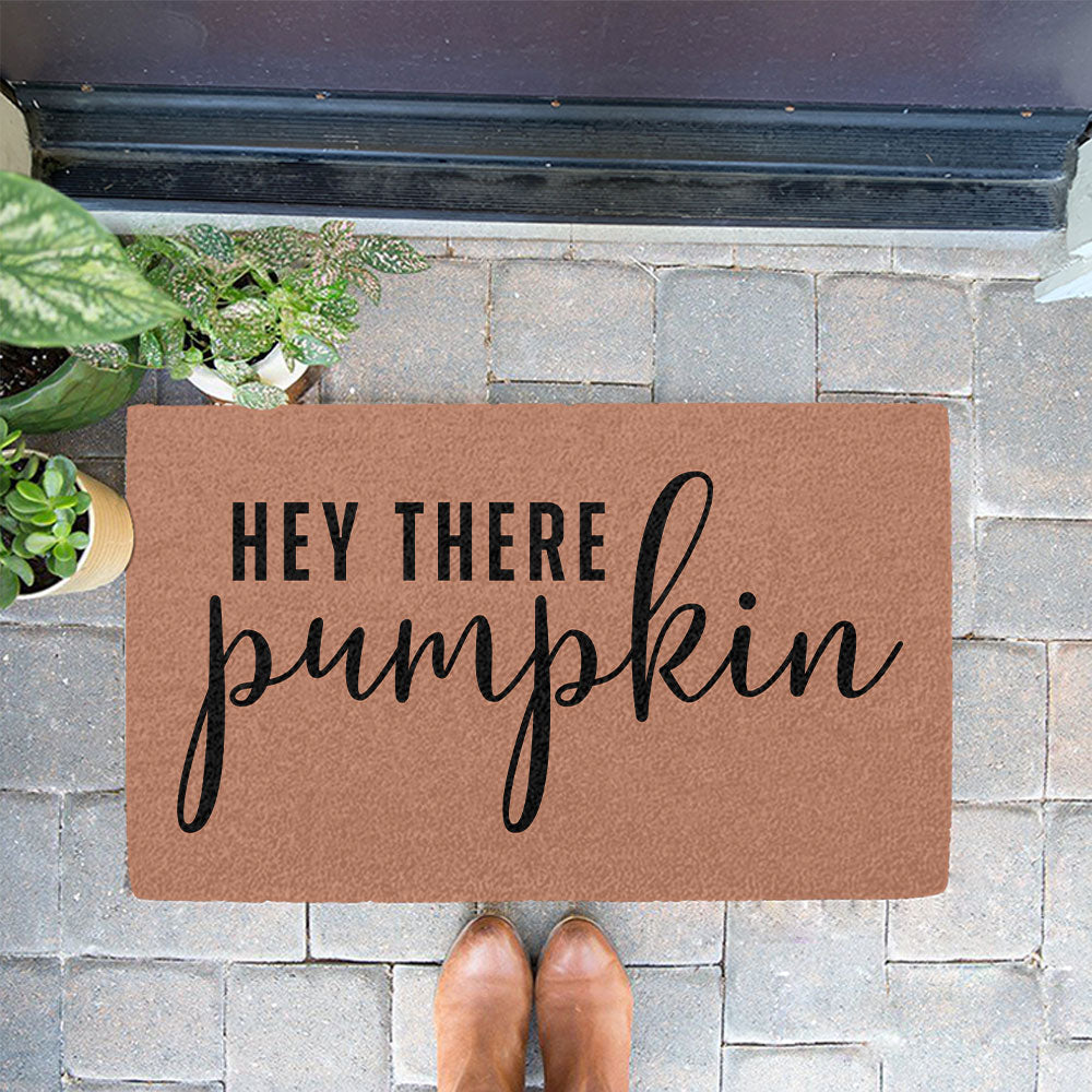 Hey There Pumpkin Doormat