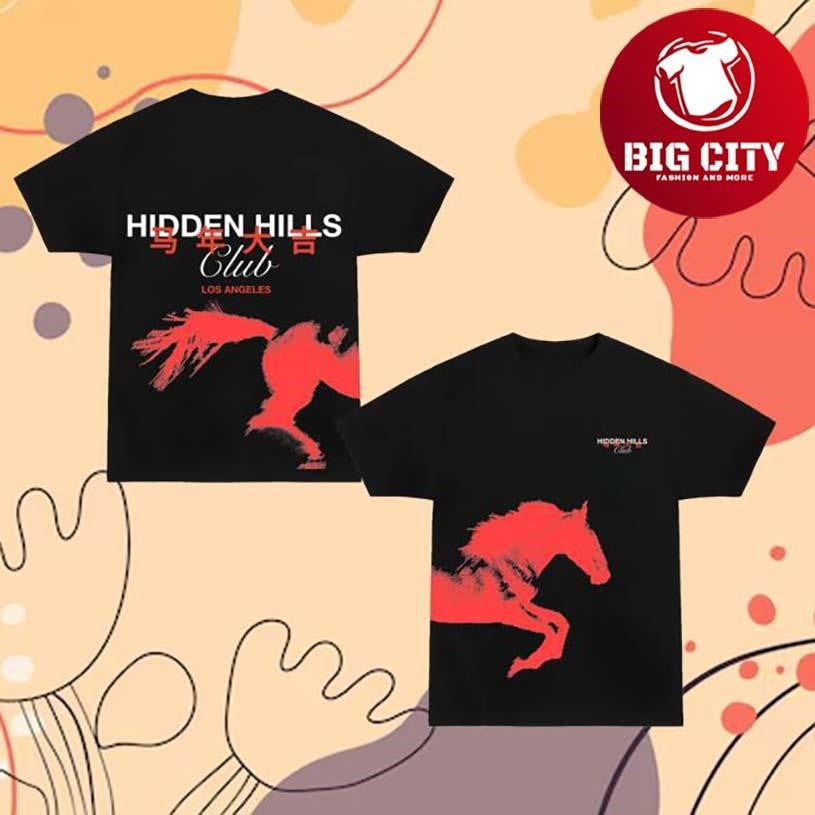 Hidden Hills Year Of The Horse Two Sided Shirt