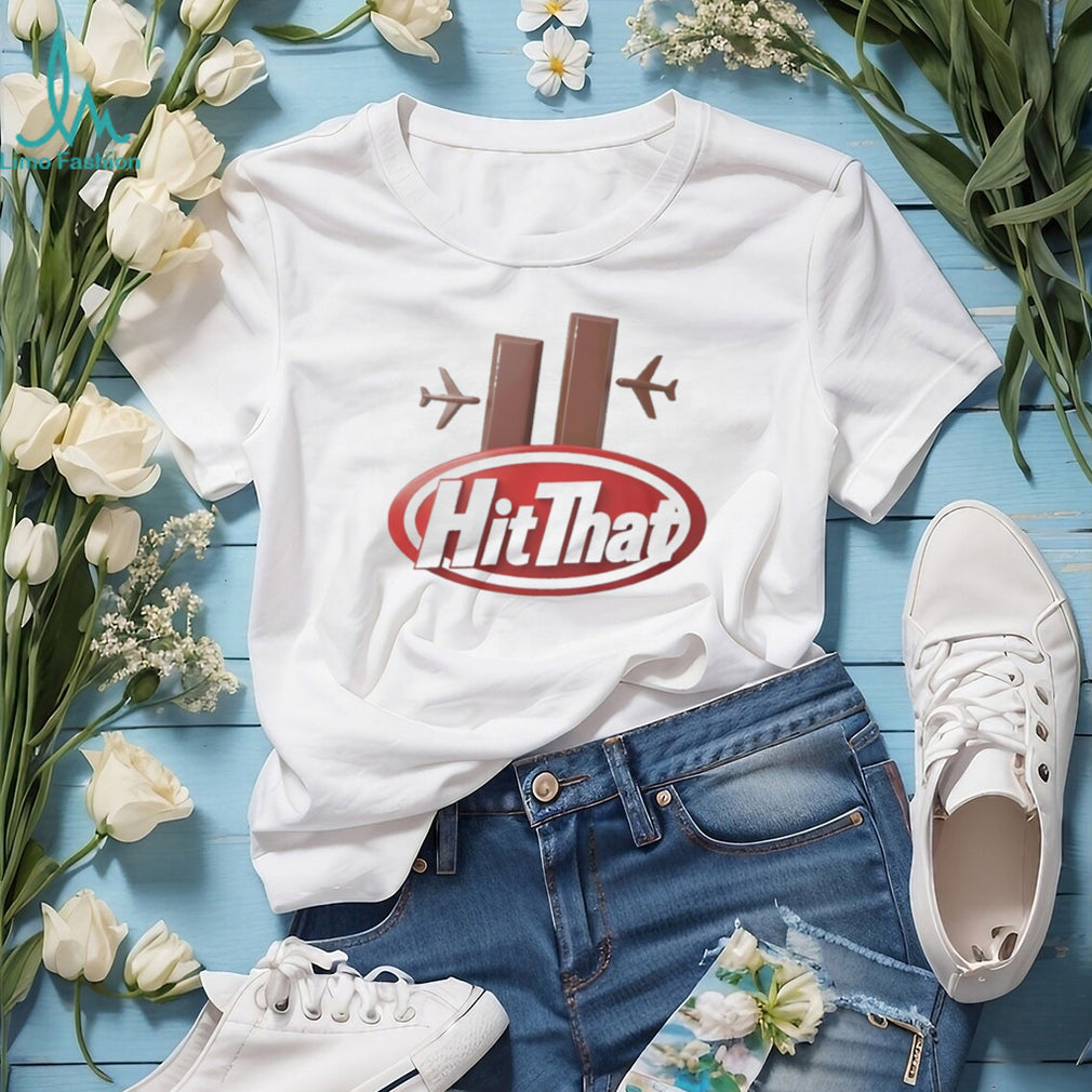 Hit That Chocolate Bar Twin Towers Parody Graphic T Shirt