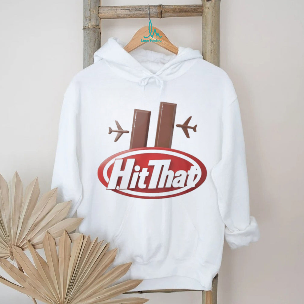 Hit That Chocolate Bar Twin Towers Parody Graphic T Shirt