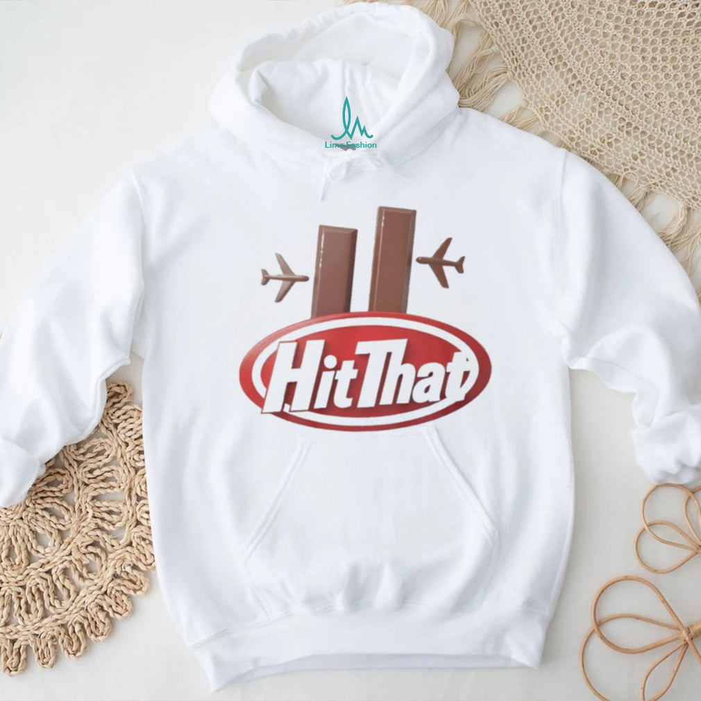 Hit That Chocolate Bar Twin Towers Parody Graphic T Shirt