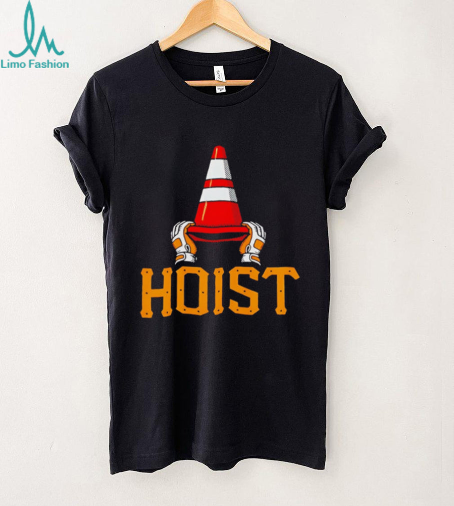 Hoist The Cone Orange Traffic Cone Sports Celebration T Shirt