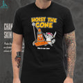 Hoist The Cone This Is Our Jam Pirate Raccoon & Traffic Cone T Shirt