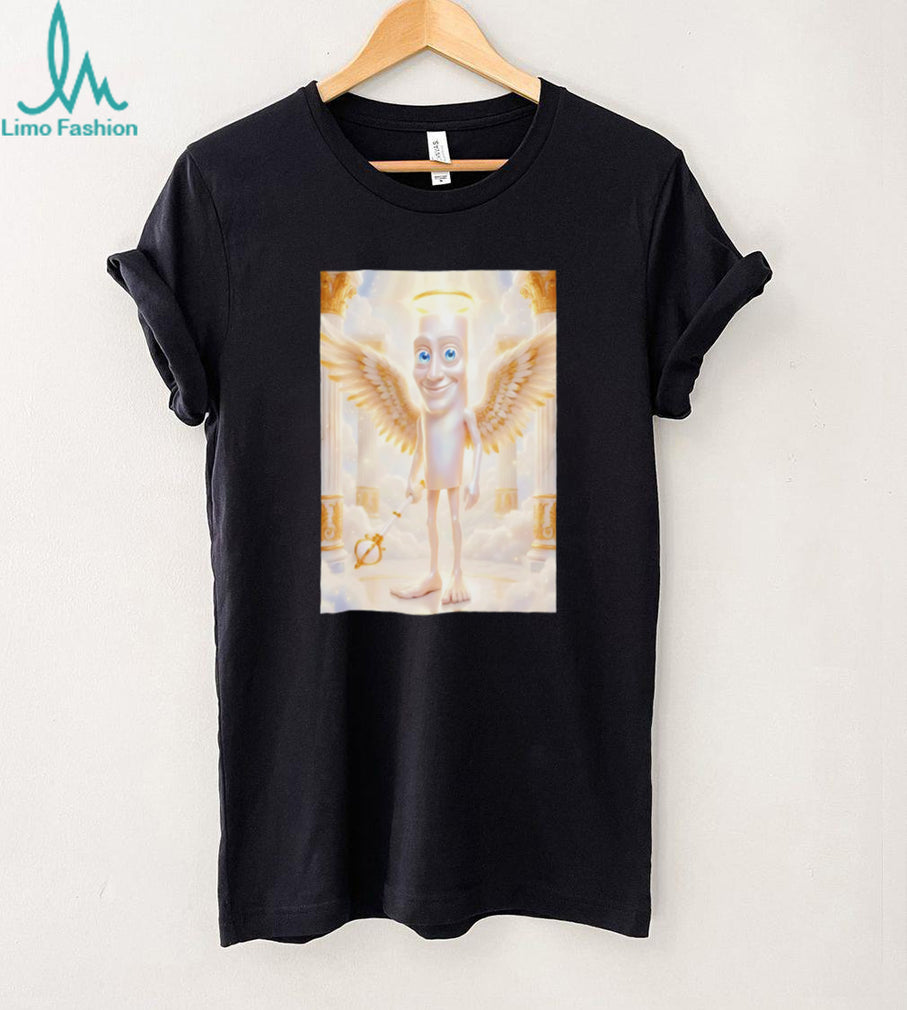 Holy Angel Character Divine Heaven Fantasy Art Graphic Retro Style Men Women T Shirt