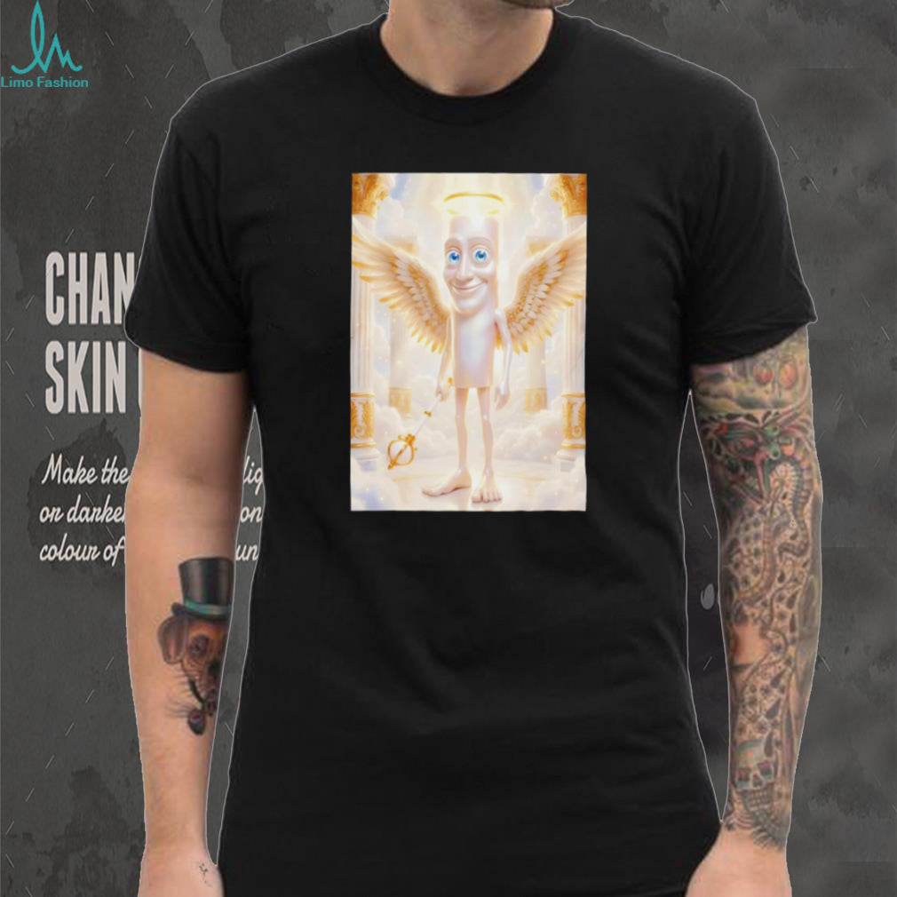 Holy Angel Character Divine Heaven Fantasy Art Graphic Retro Style Men Women T Shirt