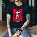 Home Of The Brave Baseball Player Salute Patriotic Sports T Shirt