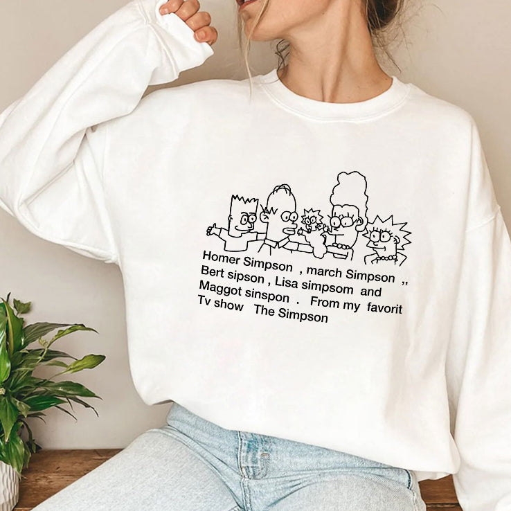 Homer Simpson March Simpson Bert Sipson Lisa Simpsom And Maggot Sinpson Shirt