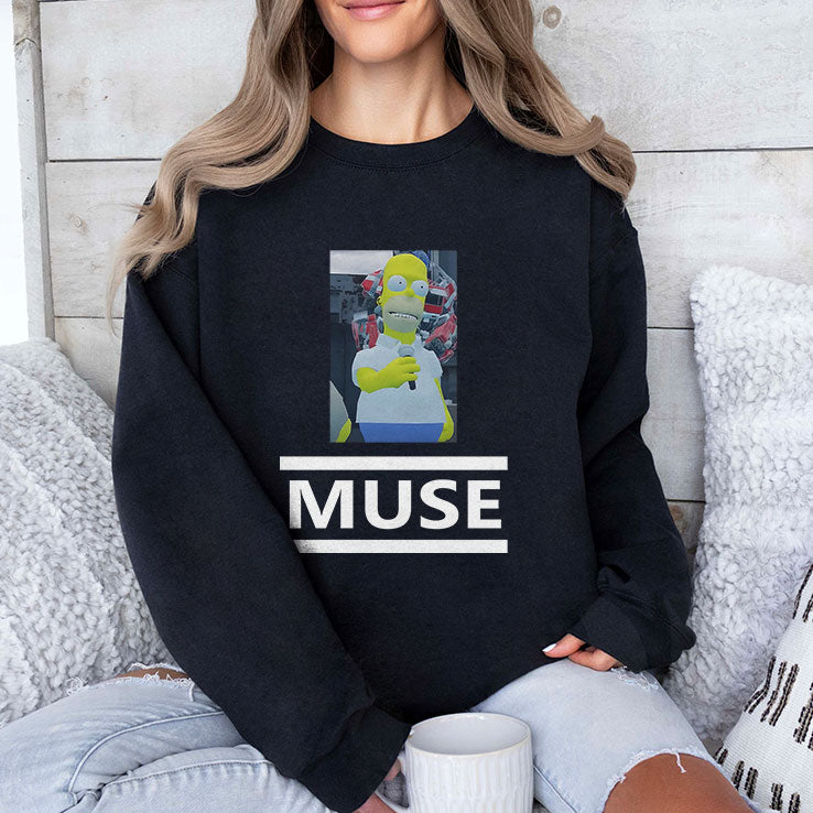 Homer Simpson Muse T Shirt