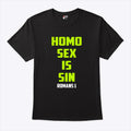 Homo Sex Is Sin Romans 1 Shirt