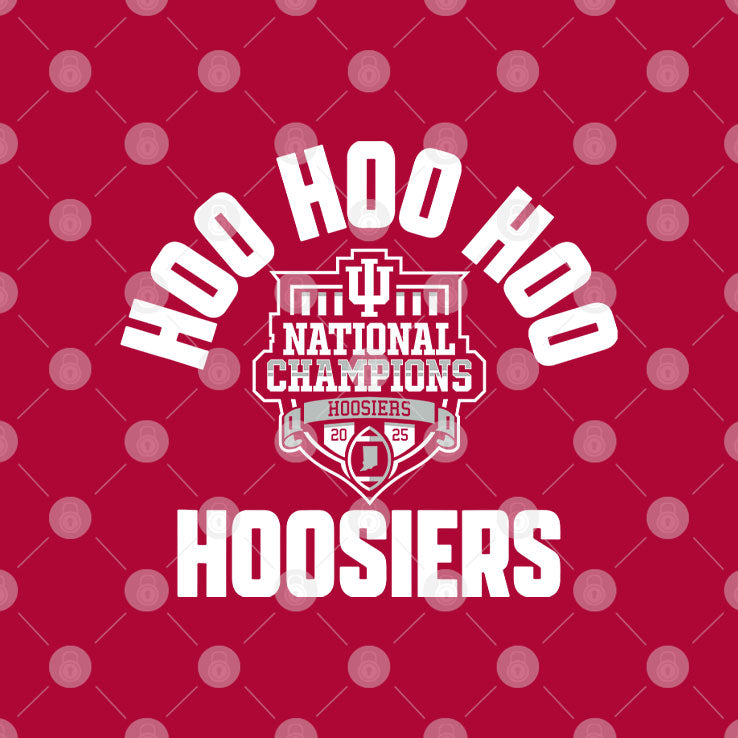 Hoo Hoo Hoo Hoosiers National Champions 2025 T Shirt