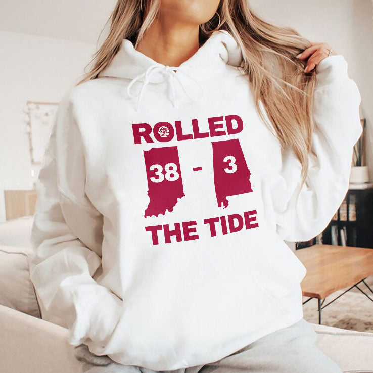 Rolled The Tide 38–3 Alabama Football Victory T Shirt