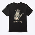 Hootenanny Owl Playing Banjo Shirt
