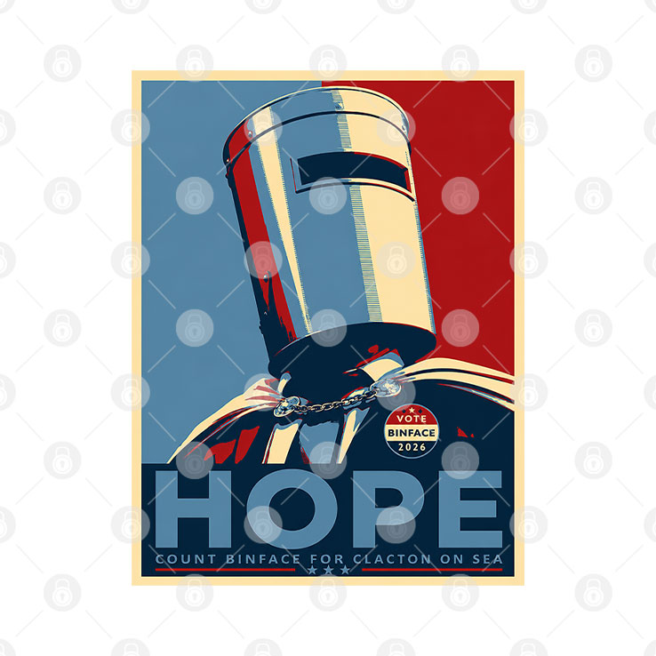 Hope For Clacton Count Binface T Shirt