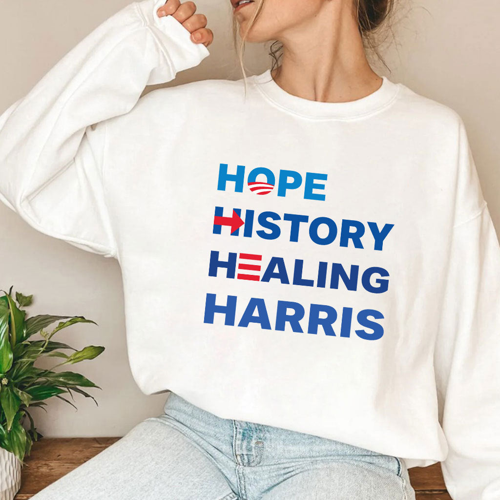 Hope History Healing Harris T Shirt