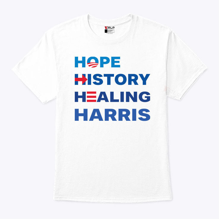 Hope History Healing Harris T Shirt