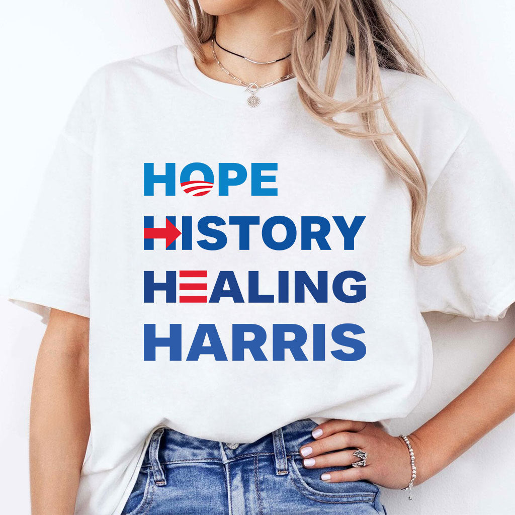 Hope History Healing Harris T Shirt