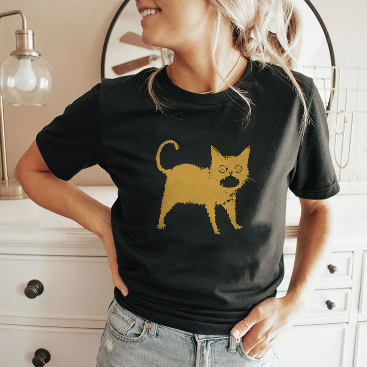 Horrible Japanese Cat T Shirt
