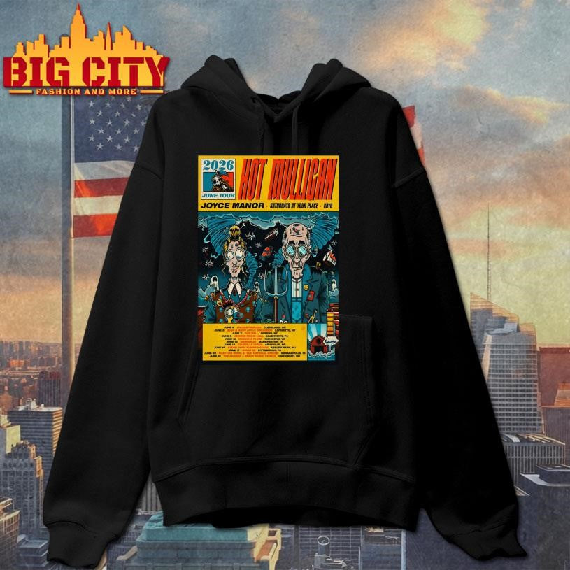Hot Mulligan Jun 2026 Tour Poster Shirt