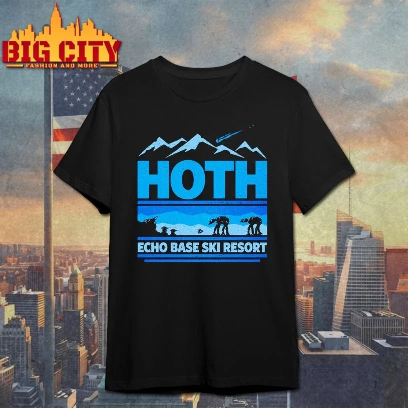 Hoth Echo Base Ski Resort t-shirt
