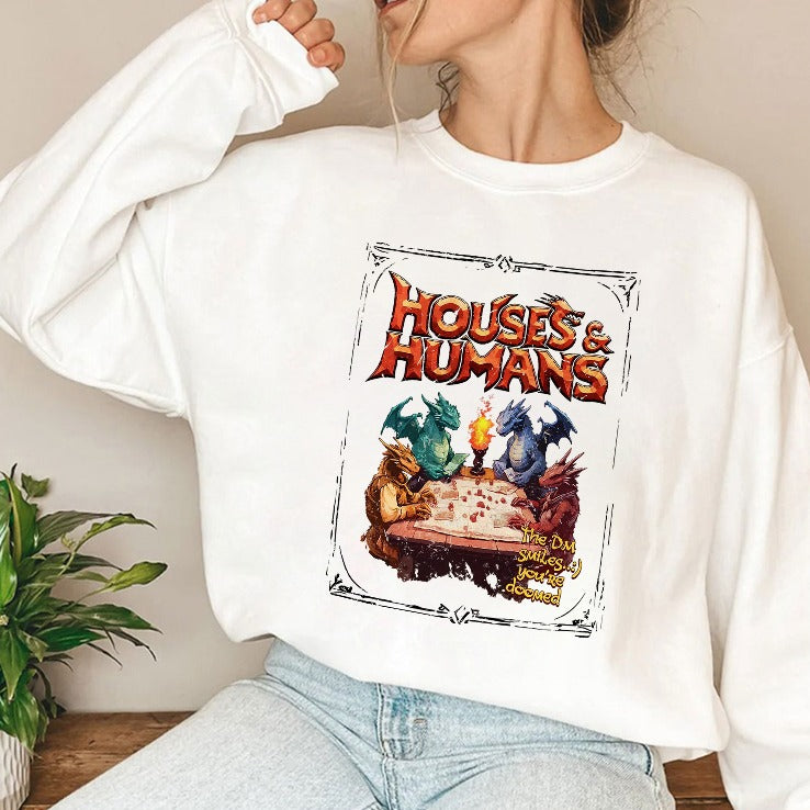 Houses & Humans DD Shirt Dungeons & Dragons