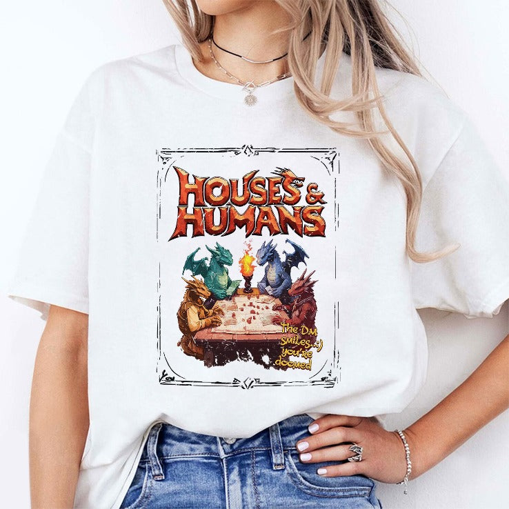 Houses & Humans DD Shirt Dungeons & Dragons
