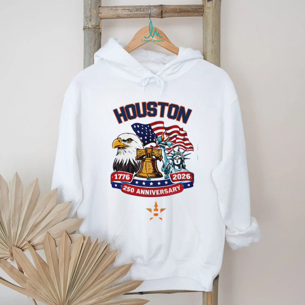 Houston Astros 250th Anniversary 1776 2026 Patriotic Baseball Jersey T Shirt
