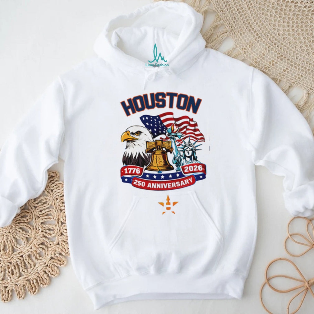 Houston Astros 250th Anniversary 1776 2026 Patriotic Baseball Jersey T Shirt