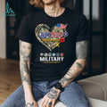 Houston Astros Military Appreciation Month Honor Our Heroes Camo Heart T Shirt