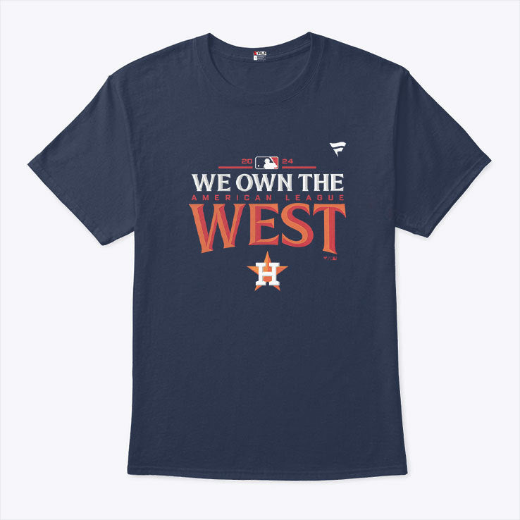 Houston Astros We Own The American League West 2024 T Shirt